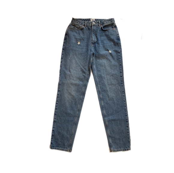 BDG Denim - BDG Urban Outfitters Jeans Mom High-rise Medium Wash Distressed Womens 28